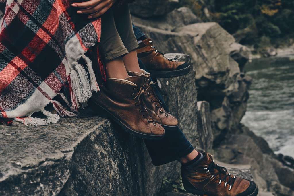 Perfect boots for hiking.
