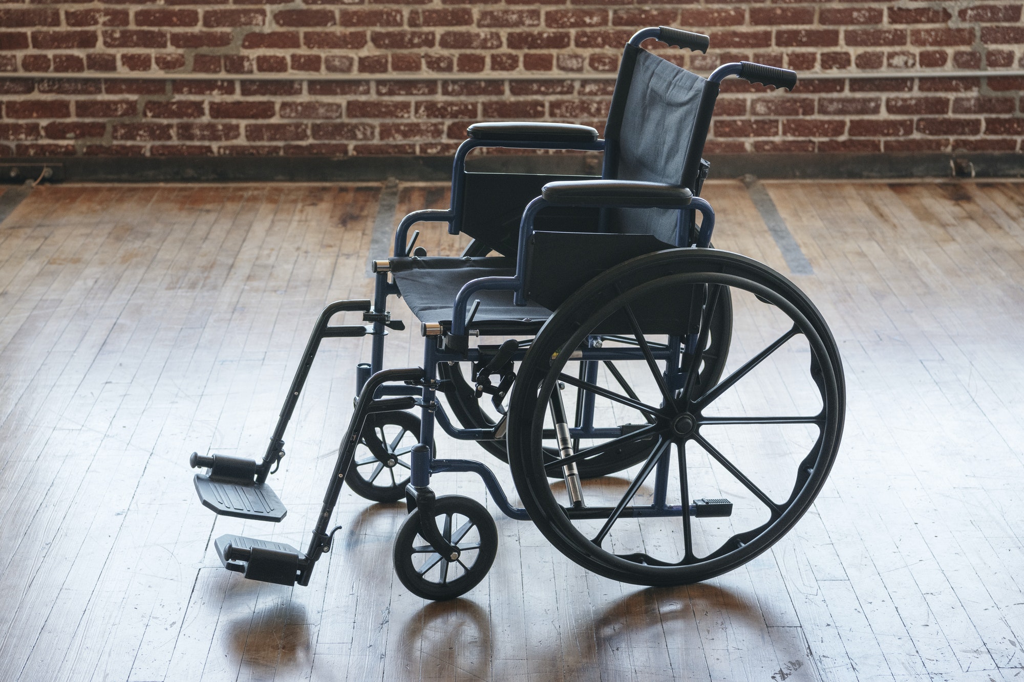 Wheelchair in a room